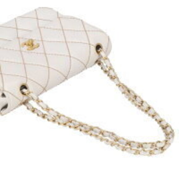 Chanel Calfskin Wild Stitch Chain Shoulder - Picture 4 of 7